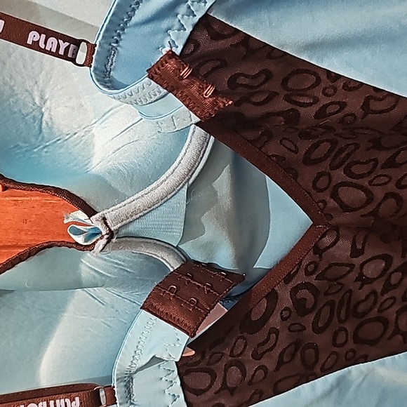 Playboy blue and black lingerie - Picture 10 of 11